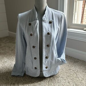 TOMMY HILFIGER Striped Military Band Jacket